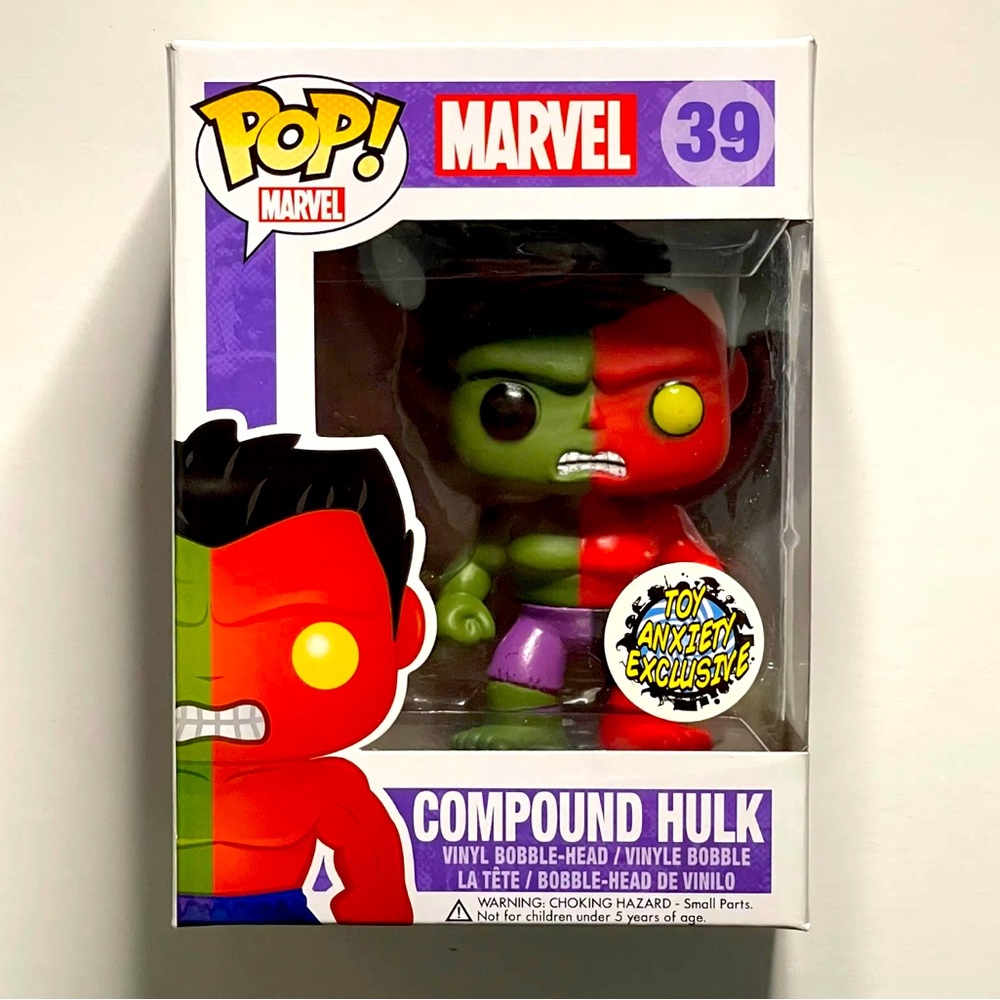 Marvel Compound Hulk Funkos Pop